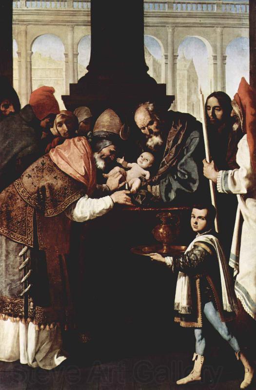 Francisco de Zurbaran La circuncision Spain oil painting art